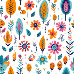 Seamless pattern of Boho - Bohemian style. Wrapping paper pattern