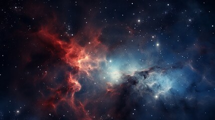 Fototapeta premium background with stars and clouds generated by AI tool 