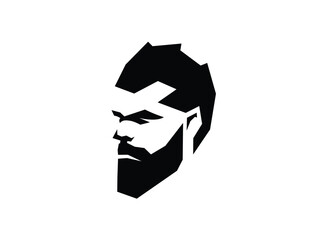 Eagle Eye Man Logo Vector Illustration