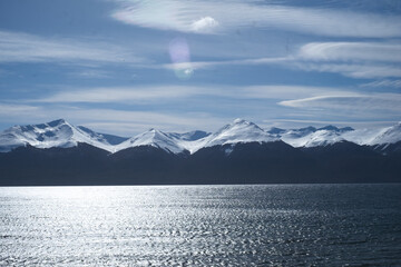Patagonia - lago escondido  - obrazy, fototapety, plakaty