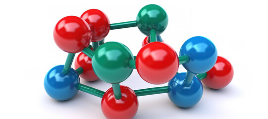 colorful molecule, dna, cell, blood 3