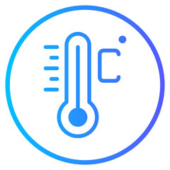 celsius gradient icon