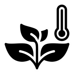 sprout glyph icon