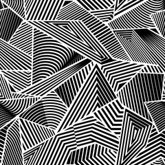 black and white seamless pattern