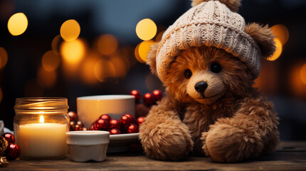 Teddy bears and Christmas Eve.
Generative AI