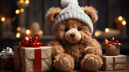 Teddy bears and Christmas Eve.
Generative AI