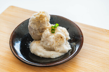 里芋のとも和え