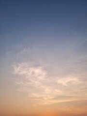 Obraz premium sunset in the sky