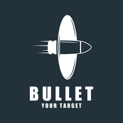 bullet logo vector icon illustration design