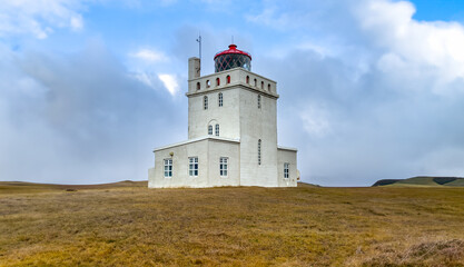 Fototapeta na wymiar Vik, Iceland. Lighthouse