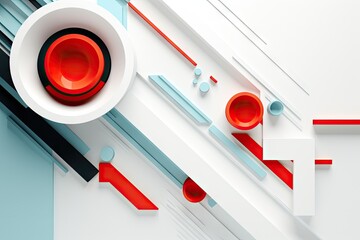 3d render abstract background