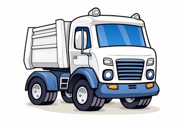 Fototapeta premium car truck, dump truck, trucking, transportation