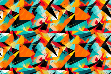 abstract colorful modern background with triangles - beautiful backdrop for presentation - copy space