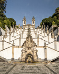 Naklejka premium Sanctuary of Bom Jesus do Monte in Braga