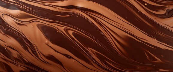 Coffee chocolate brown color iquid drink texture background