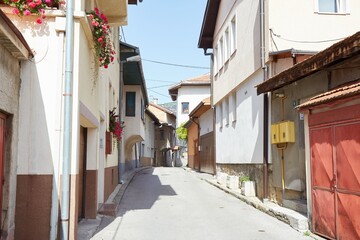 Fototapeta premium The historic Vratnik district of Sarajevo, the capital of Bosnia and Herzegovina