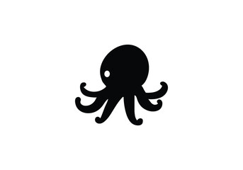 Blanket Octopus minimal style icon illustration design