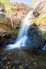 Obraz premium Waters falls in the Wasatch Mountains 