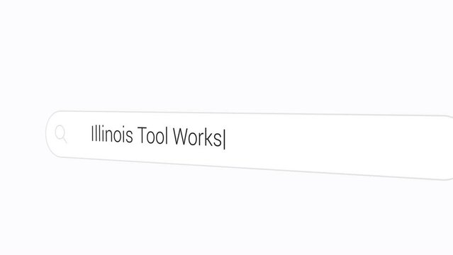 Searching Illinois Tool Works on the Search Engine