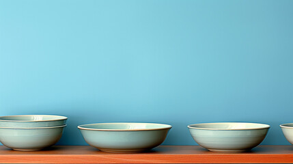 ceramic bowls HD 8K wallpaper Stock Photographic Image 