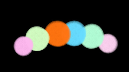 ふわふわ(抽象画)