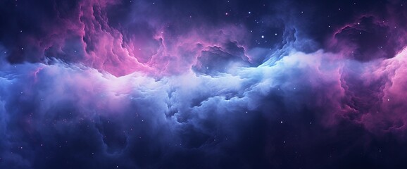 Fototapeta premium Neon Nebula, high resolution (13k) background for sci-fi and gaming related content