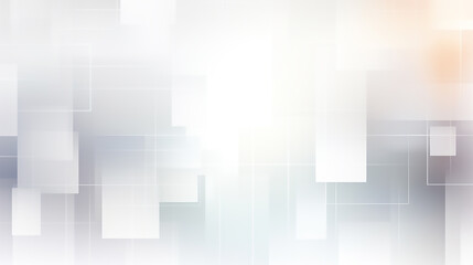 Naklejka premium Modern white and light grey square overlapped pattern on background with shadow. white background. Minimal geometric white light background abstract design. Elegant white and grey Background.