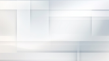 Modern white and light grey square overlapped pattern on background with shadow. white background. Minimal geometric white light background abstract design. Elegant white and grey Background.