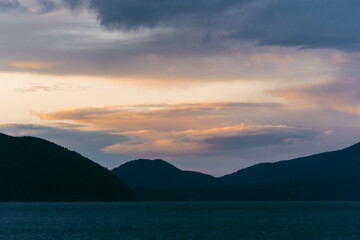 Sunset views from Washington Park in Anacortes
