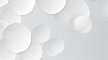 Modern abstract white circle shape background. abstract white circles. banner design. Creative...
