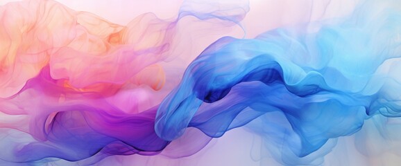 Transparent creativity. Abstract artwork. Trendy wallpaper. Ink colors are amazingly bright, luminous, translucent, free-flowing, and dry quickly. Natural pattern, luxury. ART for your design project
