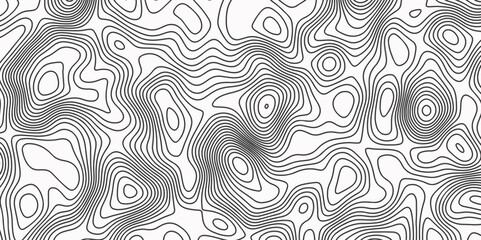 Abstract pattern with lines. Abstract Vector geographic contour map and topographic orographic line map background geographic grid. Abstract vector illustration
