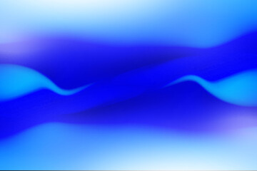 Abstract blue gradient blurred background - obrazy, fototapety, plakaty