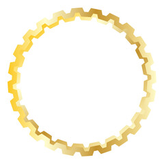 gold cog transparent background