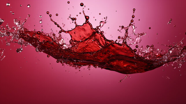 red wine splash HD 8K wallpaper Stock Photographic Image 