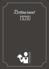 Restaurant (cafe) menu. Colored vector and drawn illustration