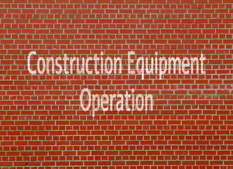 Fototapeta na wymiar Construction Equipment Operation: Operating heavy machinery like cranes, bulldozers, and excavato