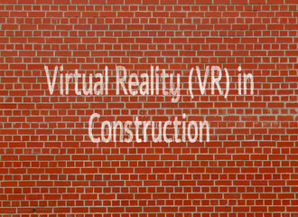 Fototapeta na wymiar Virtual Reality (VR) in Construction: Using VR for project visualization and planni