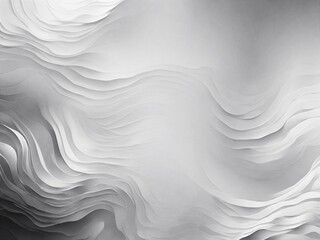 Abstract black and white dynamic waves on gray background. Suitable for graphic design, presentations, social media and advertising. Ai generative