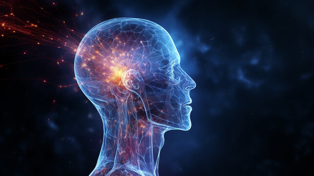 the brain HD 8K wallpaper Stock Photographic Image 