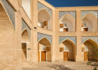 Fototapeta na wymiar Muhammad Amin Khan madrassah in Khiva