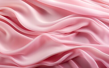 Pink silk background.