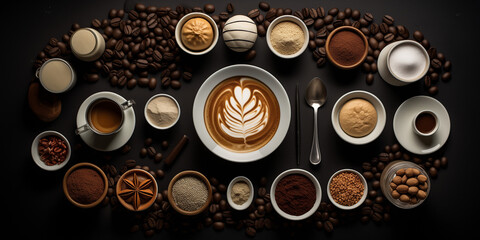 coffee beverage concept