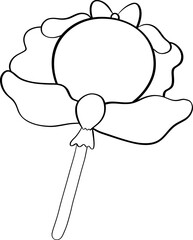 Christmas Festival decoration clipart with hand-drawing, Christmas for invitation, decorate, tree, gift, candle, bow, socks, gloves for many  way of using this illustration. 