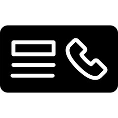 Minimal Contact Icon