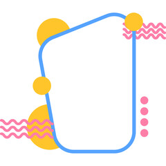 Abstract Shape Frame