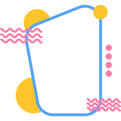 Abstract Shape Frame