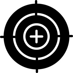 Fototapeta premium Crosshair Icon
