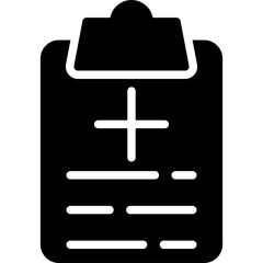 Obraz premium Medical Report Icon