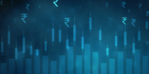 Business Growth graph on technology background, Futuristic raise arrow chart digital transformation abstract technology background. Big data and business growth currency stock and investment economy